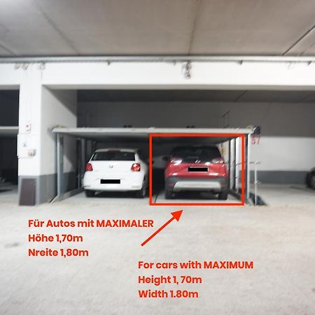 Neu Modernes Apartment In Top Lage, Free Parking Max 1,65M Hoehe Und 1,8M Breite Karlsruhe Exteriér fotografie