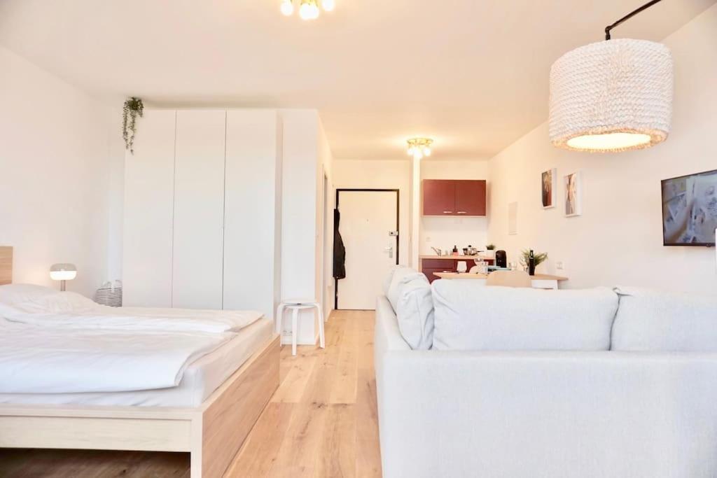 Neu Modernes Apartment In Top Lage, Free Parking Max 1,65M Hoehe Und 1,8M Breite Karlsruhe Exteriér fotografie
