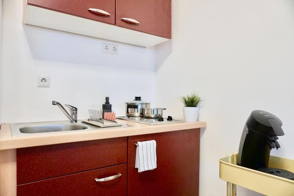 Neu Modernes Apartment In Top Lage, Free Parking Max 1,65M Hoehe Und 1,8M Breite Karlsruhe Exteriér fotografie